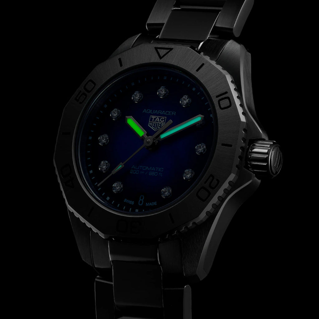 TAG Heuer - Aquaracer 30 mm Women's Professional 200 Diamond Dial Automatic - WBP2411.BA0622