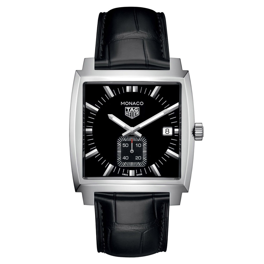 TAG Heuer - Monaco Quartz 37 mm Black Dial - WAW131A.FC6177