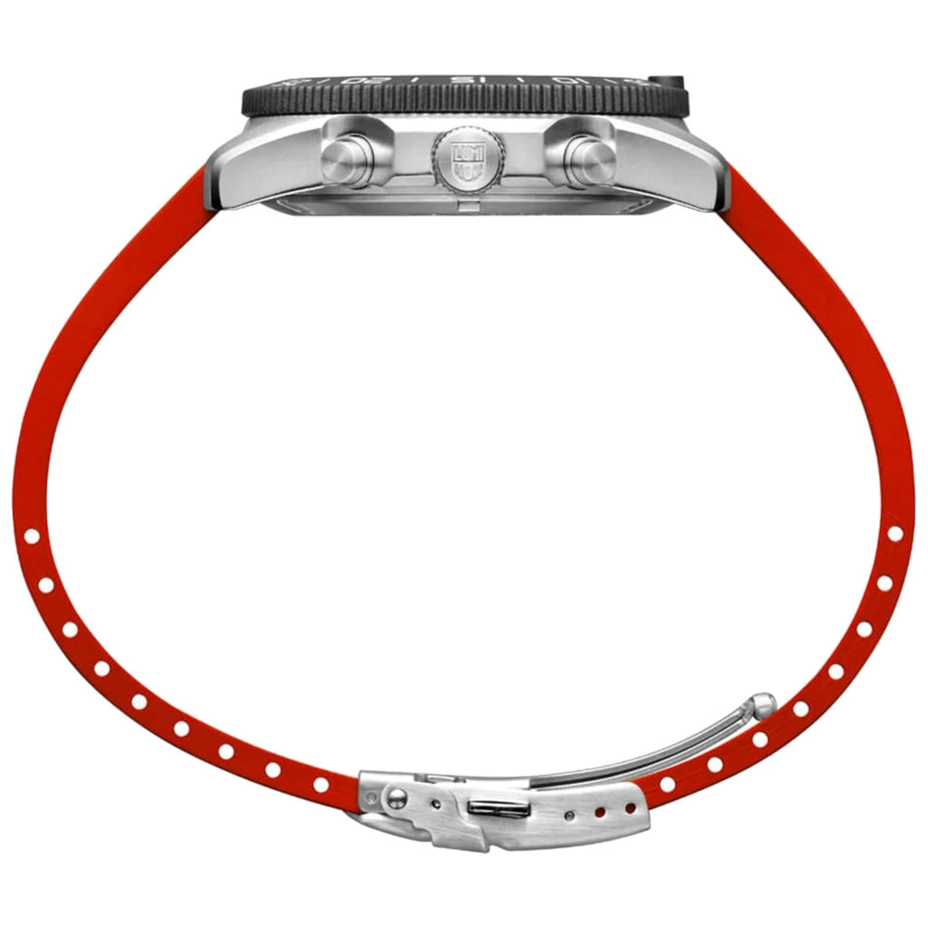 Luminox - Pacific Diver Stainless Chronograph Red Rubber Band 44 mm - XS.3155