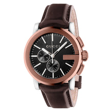Load image into Gallery viewer, Gucci G-CHRONO XL 44 mm Steel &amp; Brown PVD Case Guilloché Dial - YA101202
