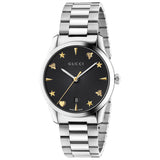 Gucci G-Timeless Iconic 38 mm Guilloché Black Dial M3 - YA1264029