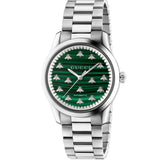 Gucci G-Timeless With Bee Motif 38 mm Automatic Malachite Green Dal - YA1264176