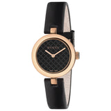 Gucci Diamantissima 27 mm Pink Gold Lacquered Diamond Pattern Dial - YA141501