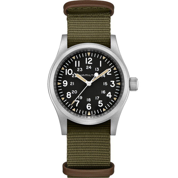 Hamilton - Khaki Field 38 mm Mechanical Matt Stainless Case - H69439931