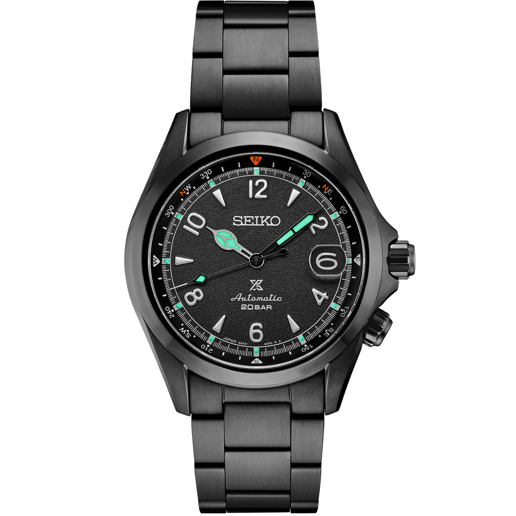 Seiko - Prospex Alpinist Black Series Limited Edition - SPB337