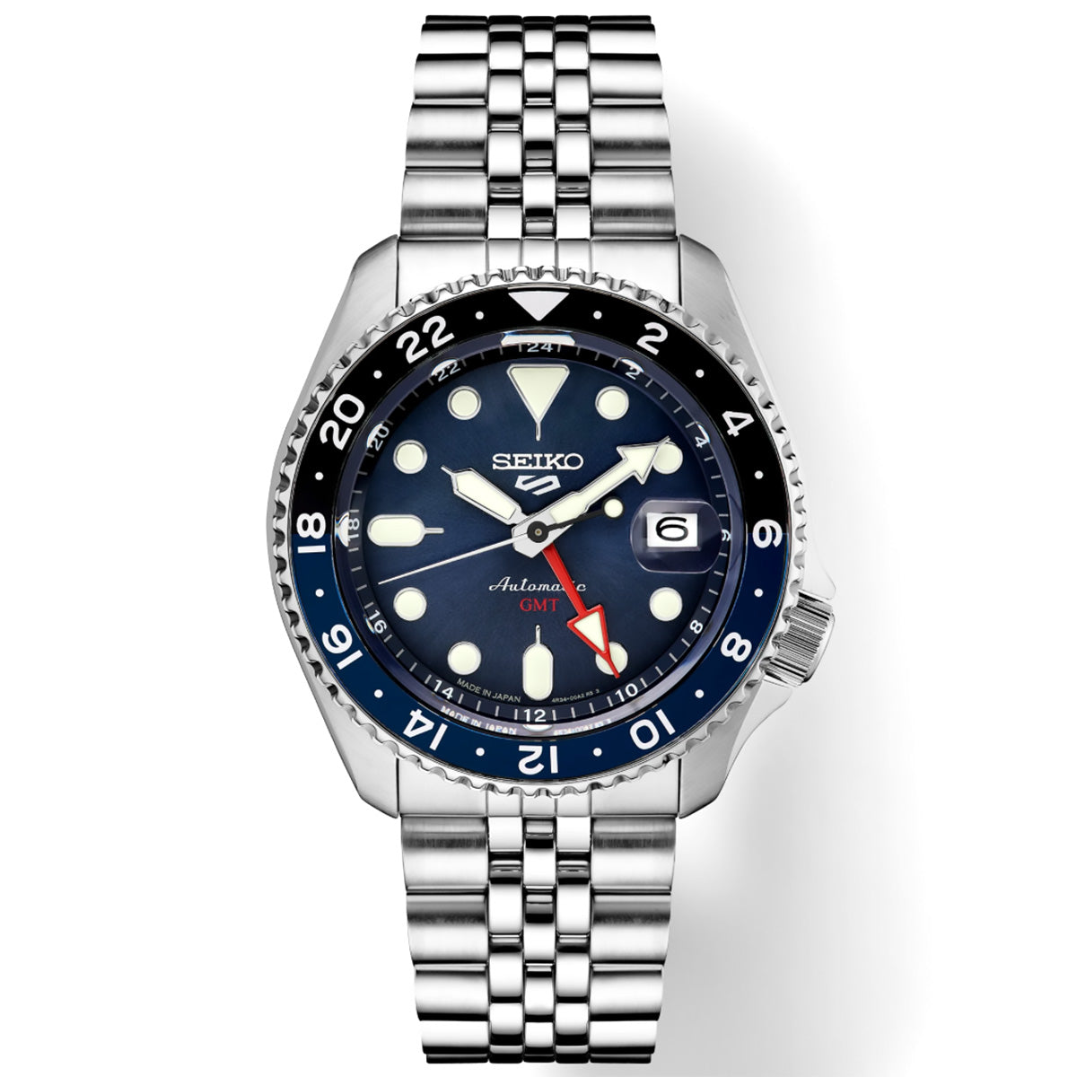 Seiko - 5 Sports SKX GMT Automatic Stainless Date 
