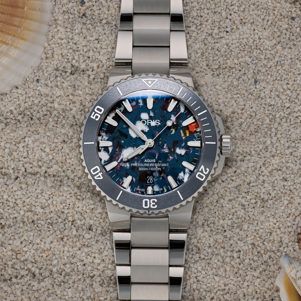 Oris - AQUIS 41.5 mm Date Upsycle Watch - 01 733 7766 4150-Set