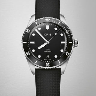 Oris - Divers Sixty Five 39 mm Black Dial Extra Strap - 01 733 7795 4054-Set