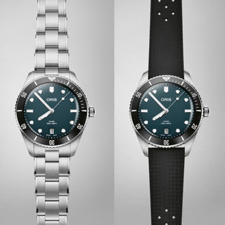 Oris - Divers Sixty Five 39 mm Blue Dial - 0173377954055-Set