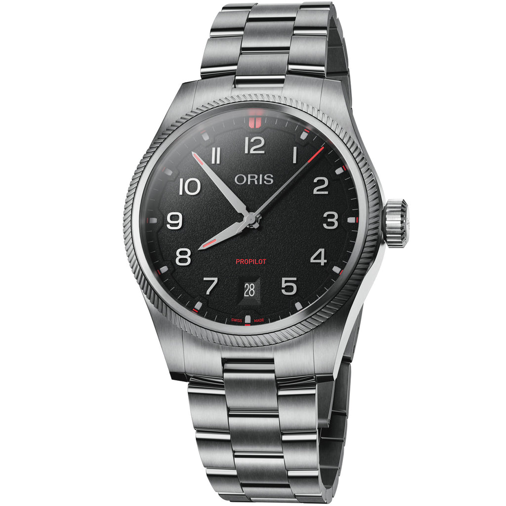 Oris - ProPilot Date 41 mm Black Dial - 0173378054164-0782004LC