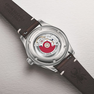 Oris - Big Crown 40 mm Burgundy Dial X Cervo Volante - 0175477854038-Set