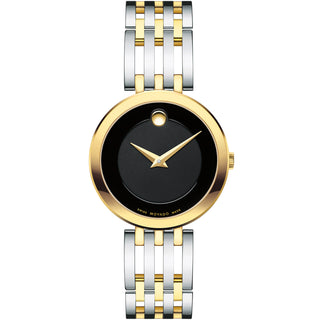 Movado - Esperanza 28 mm Women's Stainless Steel & Yellow Gold PVD - 0607053