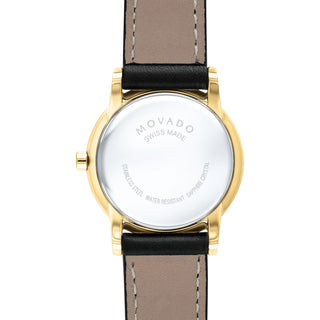 Movado - Museum Classic 28 mm Women's Yellow Gold PVD - 0607275