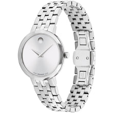 Load image into Gallery viewer, Movado - Museum Classic 29.5 mm Women&#39;s Silver White Sunray Dial - 0608004
