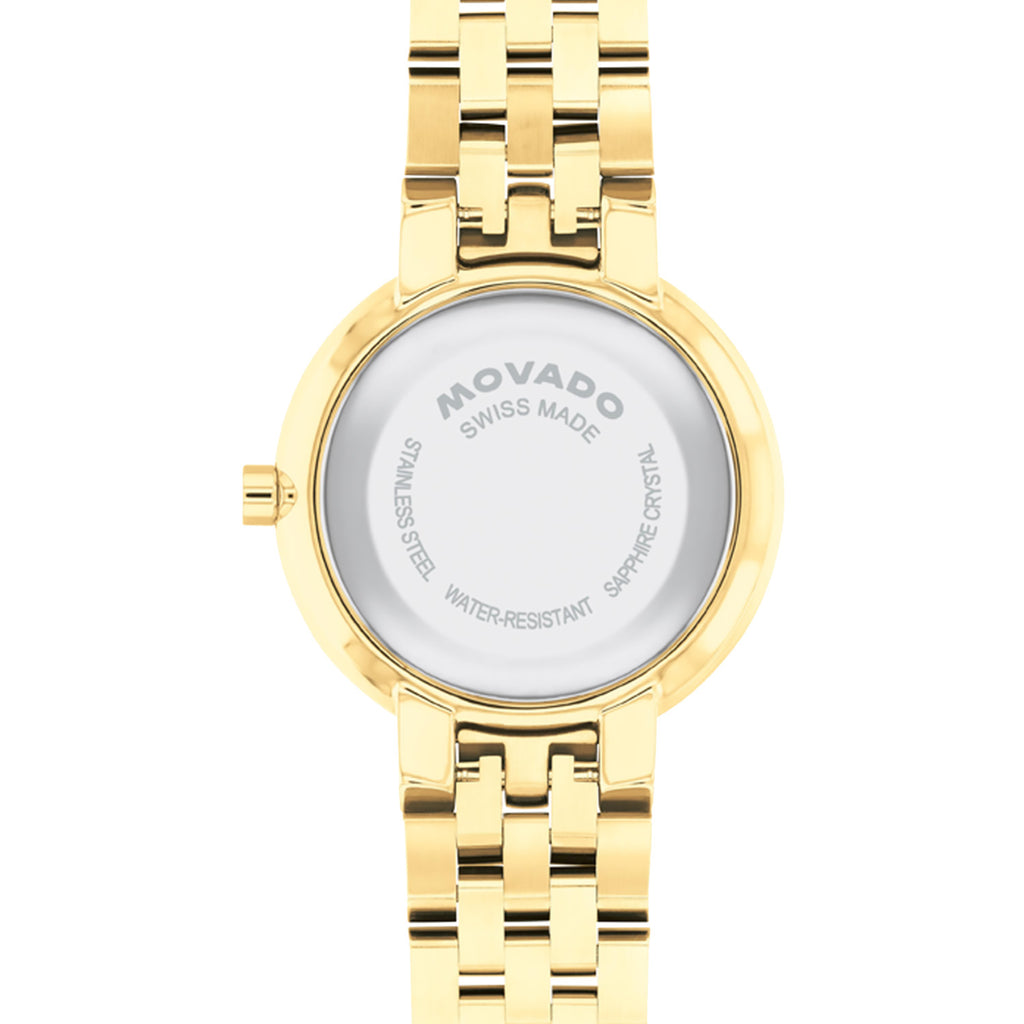 Movado - Museum Classic 29.5 mm Women's Yellow Gold PVD Bracelet  -  0608009