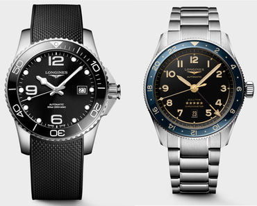 Longines HydroConquest L3.781.4.56.9  & Longines Zulu Time L3.812.4.60.6