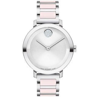 Movado - Bold Evolution 2.0 Micro-textured Dial 34 mm Sparkling Crystals - 3601236
