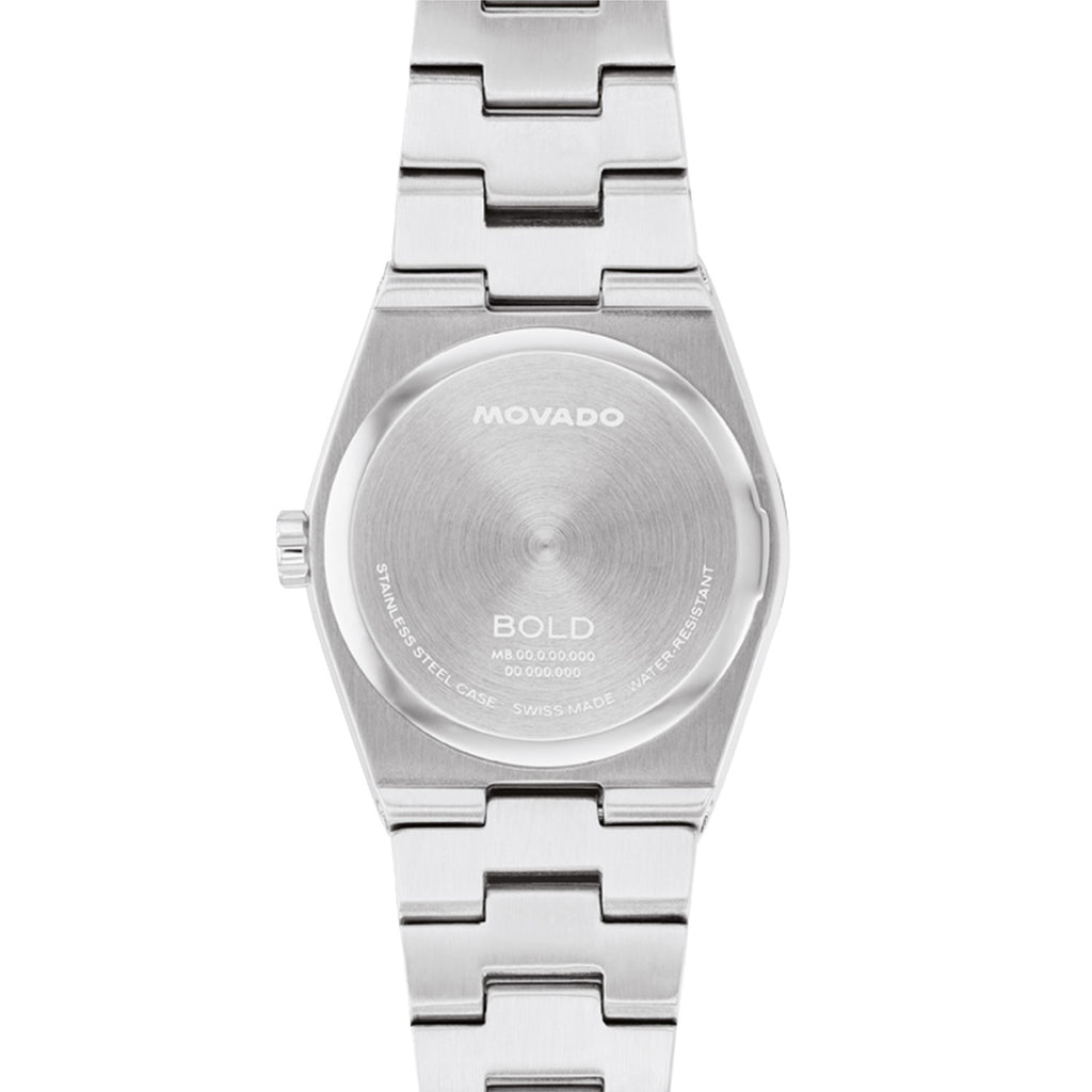 Movado - Bold Quest Mini 28 mm Two-Tone Case White Dial - 3601291