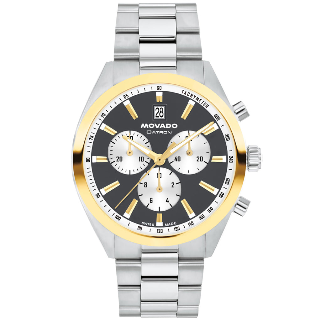 Movado - Heritage Series Datron 41 mm Two Tone Chronograph - 3650224