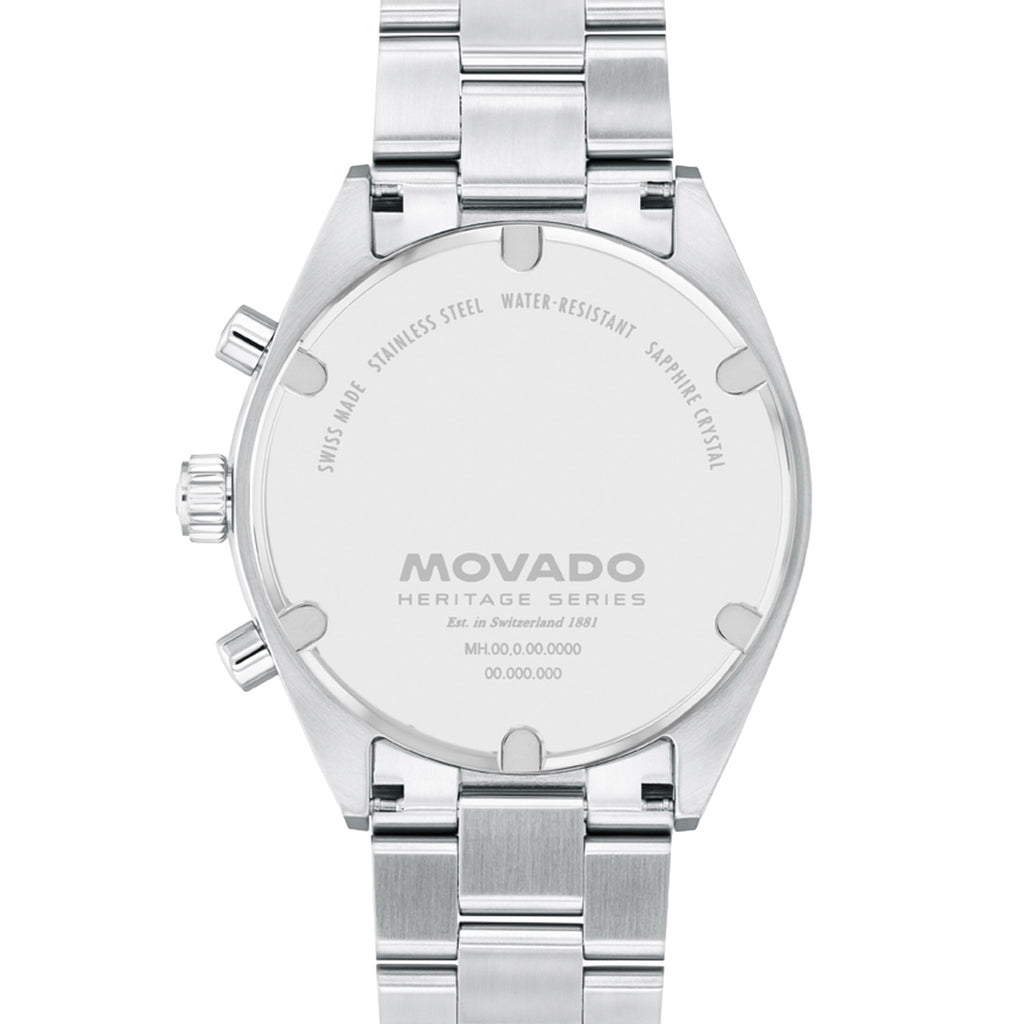 Movado - Heritage Series Datron 41 mm Two Tone Chronograph - 3650224