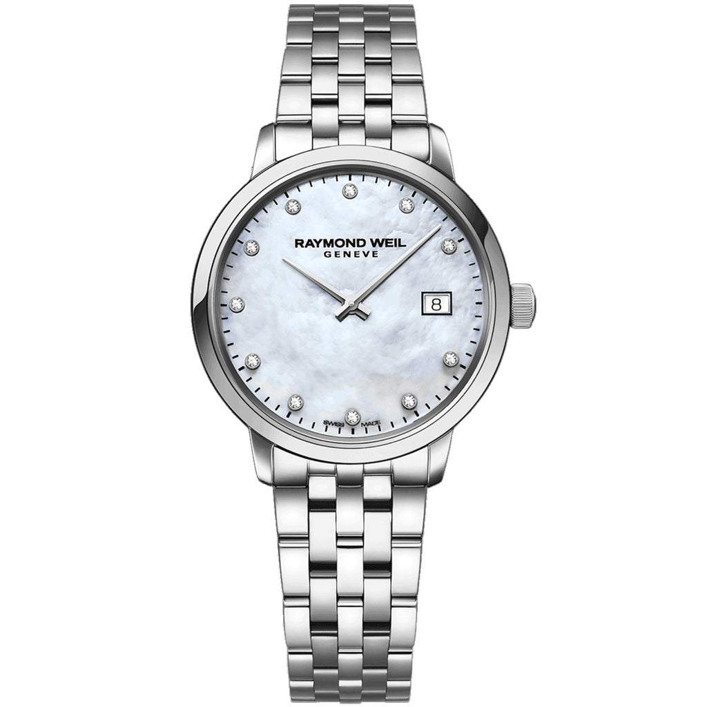 Raymond Weil - Toccata 29 mm Ladies Diamond Mother of Pearl - 5985-ST-97081