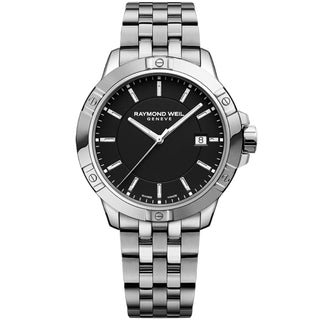 Raymond Weil - Tango Classic 41 mm Black Dial Bracelet - 8160-ST-20041