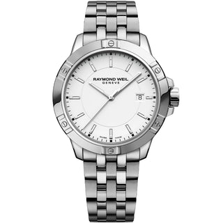 Raymond Weil - Tango Classic 41 mm White Dial Bracelet - 8160-ST-30041
