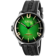 Load image into Gallery viewer, U-Boat - Darkmoon 44 mm Green Soleil Stainless - 8702B