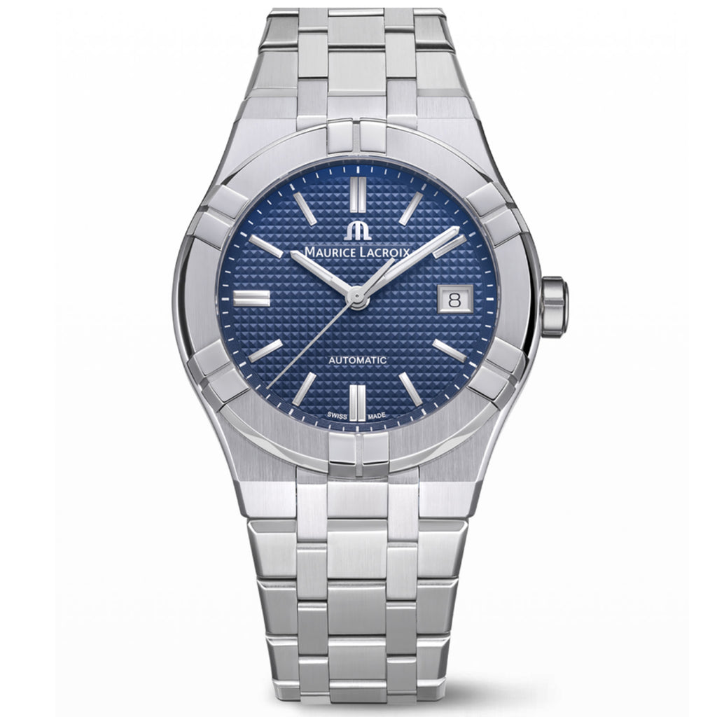 Maurice Lacroix - AIKON 39 mm Automatic Blue Dial - AI6007-SS002-430-1