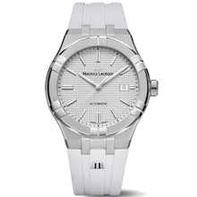 Load image into Gallery viewer, Maurice Lacroix - AIKON 42 mm Light Gray Rubber Strap - AI6008-SS000-130-2