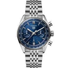 Load image into Gallery viewer, TAG Heuer - Carrera 39 mm Chronograph Glass Box Blue Dial Bracelet - CBS2212.BA0048