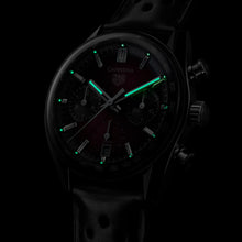Load image into Gallery viewer, TAG Heuer - Carrera 39 mm Chronograph Glass Box Purple Dial - CBS2219.FC6607