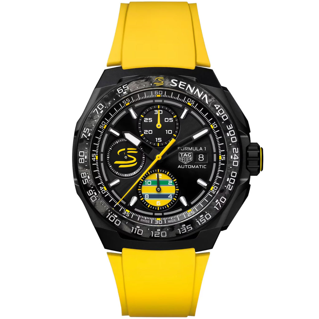 TAG Heuer - Formula 1 Chronograph X Senna Automatic 44 mm DLC Titanium - CBZ2081.FT8092