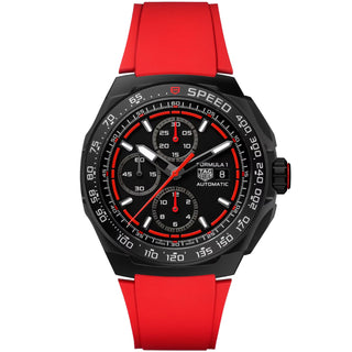TAG Heuer - Formula1 44 mm Automatic Chronograph DLC Titanium Red - CBZ2085.FT8093