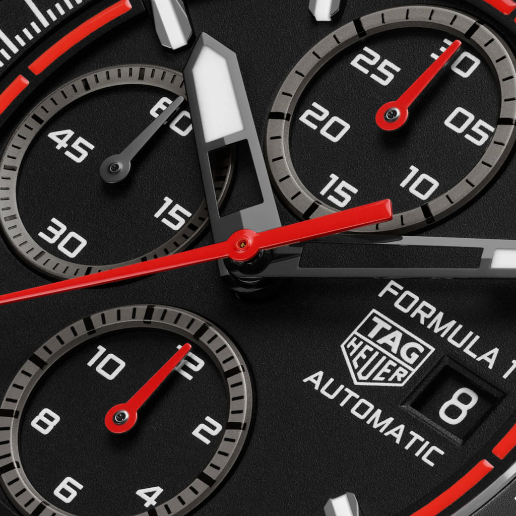 TAG Heuer - Formula1 44 mm Automatic Chronograph DLC Titanium Red - CBZ2085.FT8093