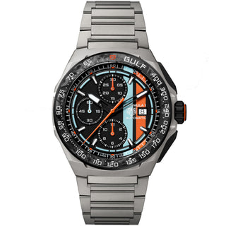 TAG Heuer - Formula 1 Chronograph X Gulf Titanium - CBZ208B.BF0009