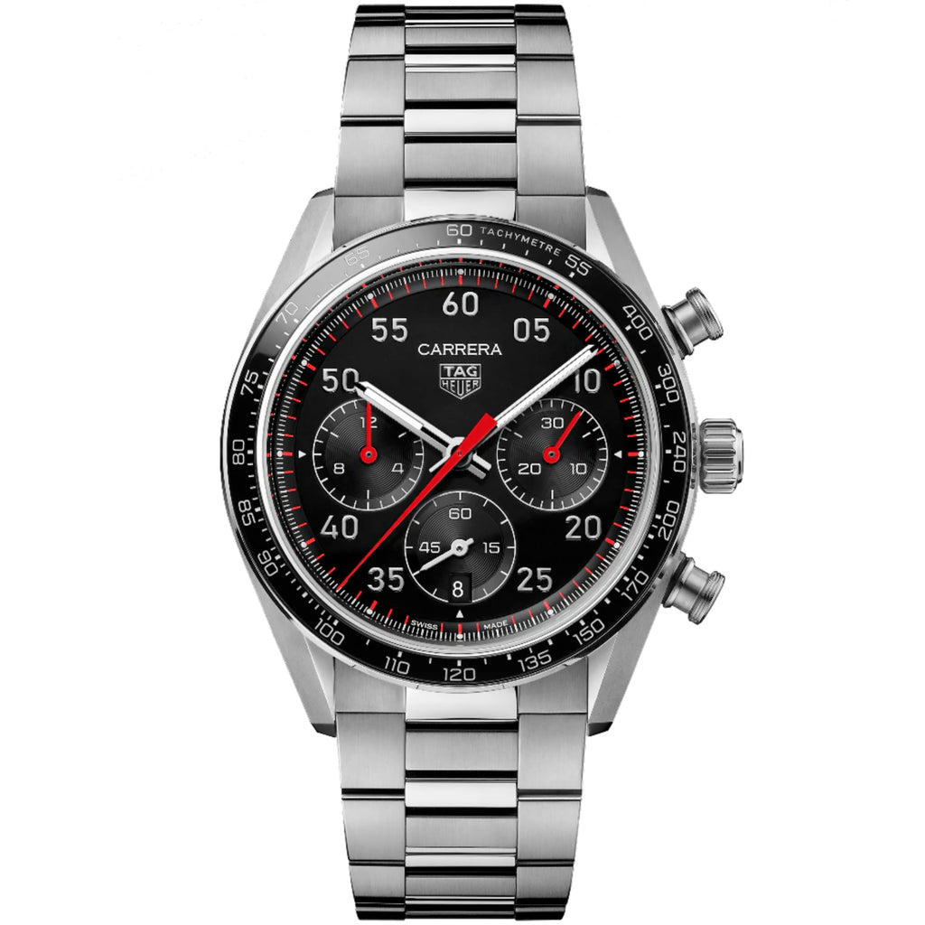 TAG Heuer - Carrera Chronograph Sport 42 mm Black Dial Automatic - CDB2110.BA0054