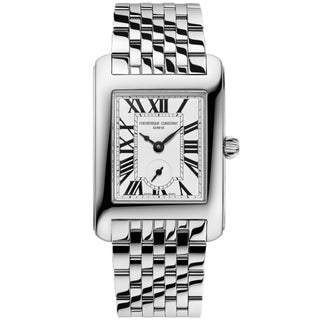 Frederique Constant - Classics Carree Small Seconds Art Deco Tank Bracelet - FC-235S2C6B
