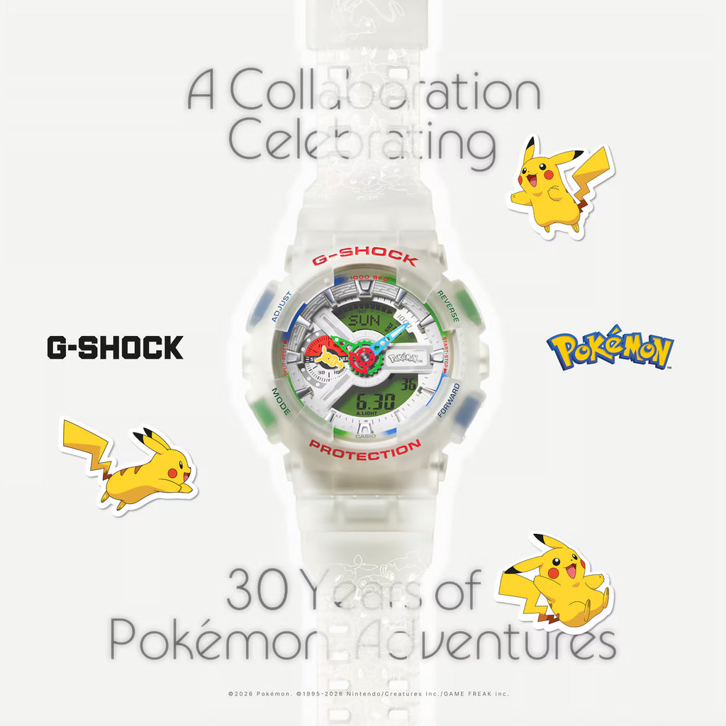Casio - G-Shock Pokemon 30th Anniversary - GA110PKM-7A