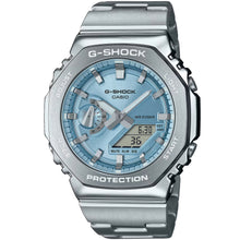 Load image into Gallery viewer, Casio G-Shock G-Steel 2100 Series Sky Blue Dial - GM2110D-2A