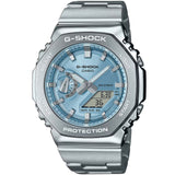 Casio G-Shock G-Steel 2100 Series Sky Blue Dial - GM2110D-2A