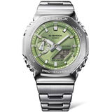 Casio G-Shock G-Steel 2100 Lime Green Dial - GM2110D-3A