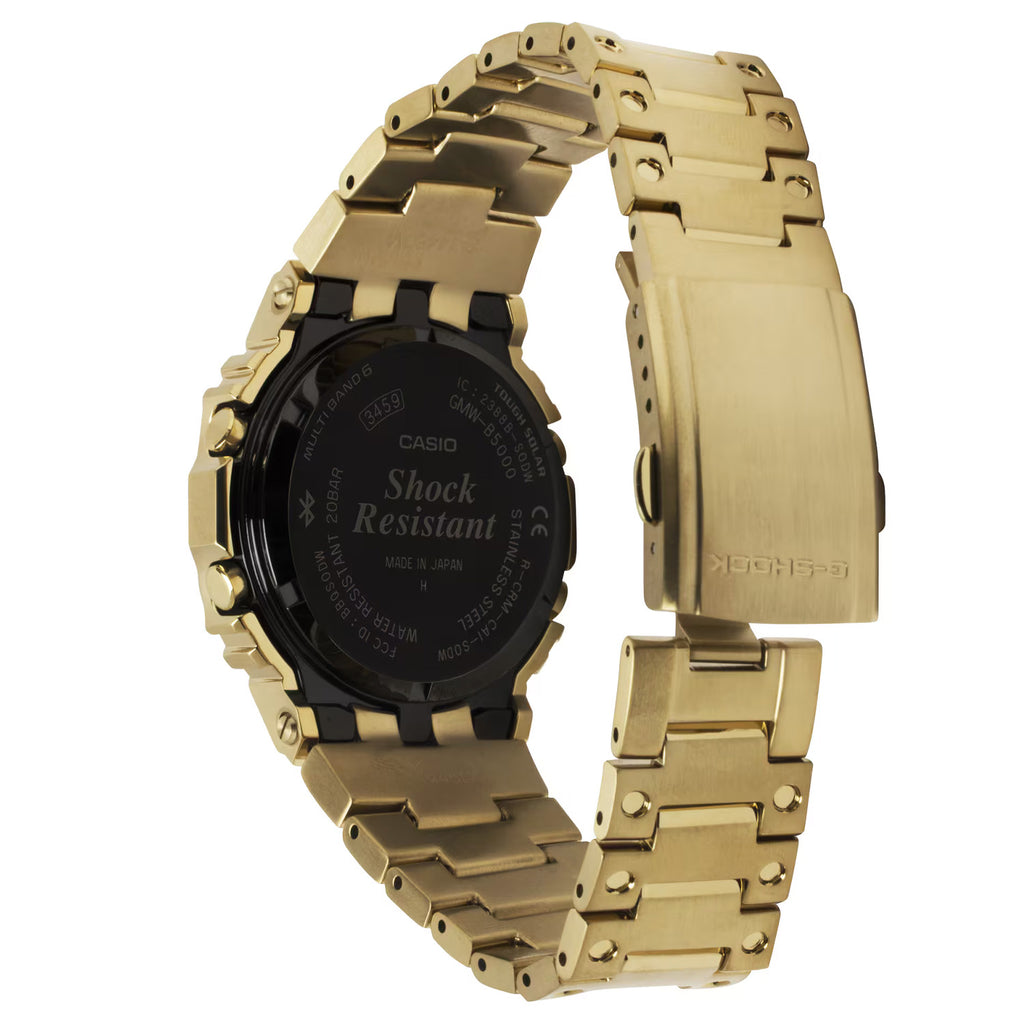 Casio G-Shock FULL METAL 5000 Steel Mens Gold - GMWB5000GD-9