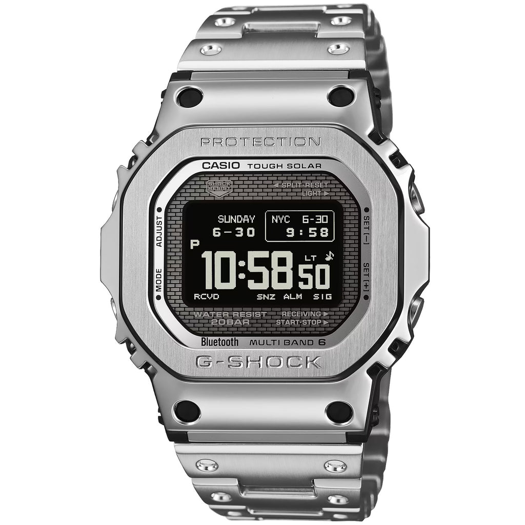 Casio G-Shock FULL METAL 5000 Series Silver Yamagata Factory - GMWBZ5000D-1