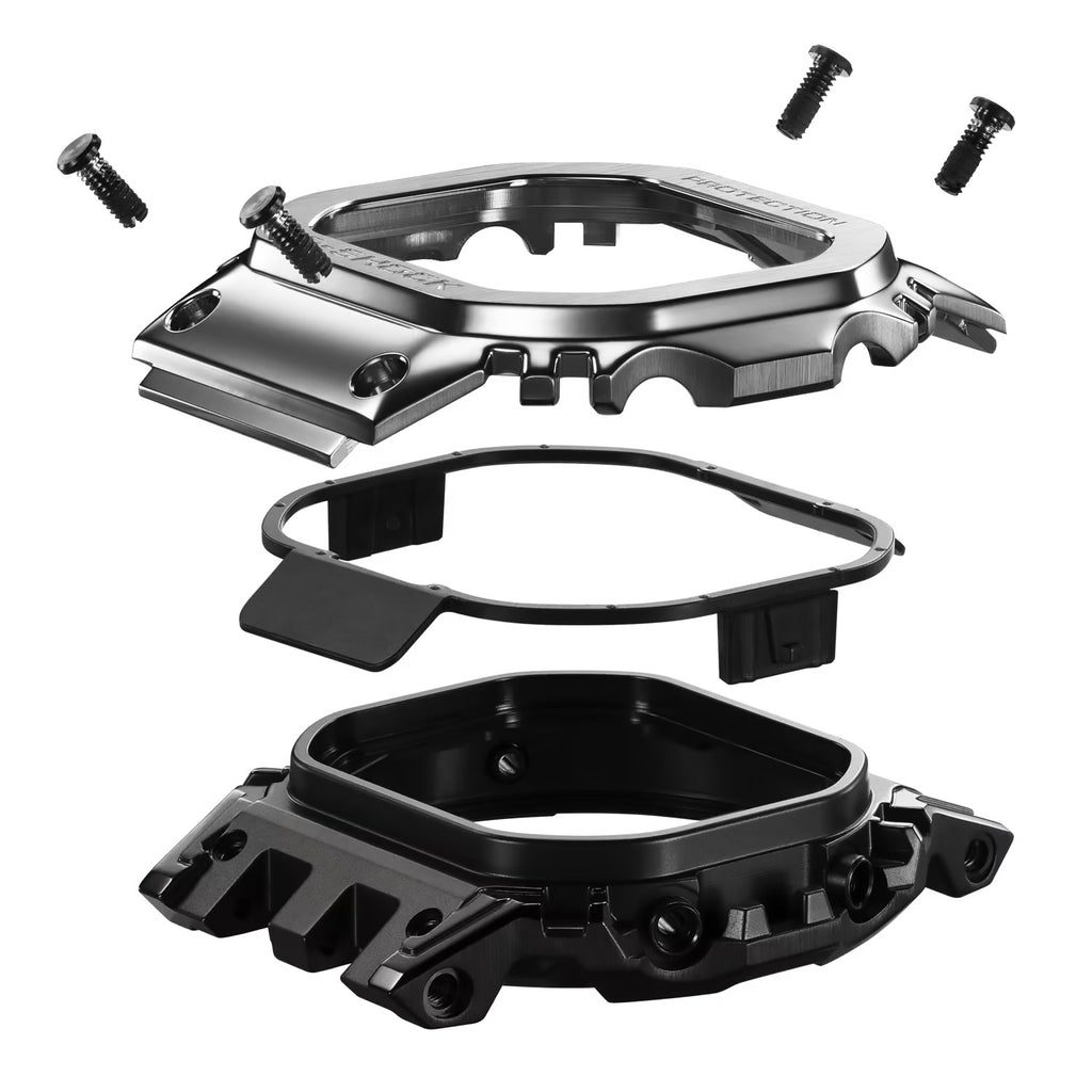 Casio G-Shock FULL METAL 5000 Series Silver Yamagata Factory - GMWBZ5000D-1