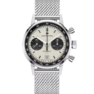 Hamilton - American Classic 40 mm Intra-Matic Automatic Chronograph Panda Dial - H38416111