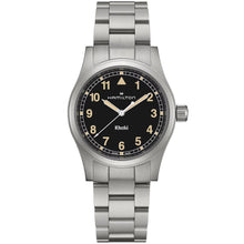 Load image into Gallery viewer, Hamilton - Khaki Field 38 mm Quartz Black Dial Bracelet - H69401131