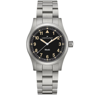 Hamilton - Khaki Field 38 mm Quartz Black Dial Bracelet - H69401131