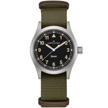 Load image into Gallery viewer, Hamilton - Khaki Field 38 mm Quartz Green NATO Strap - H69401930