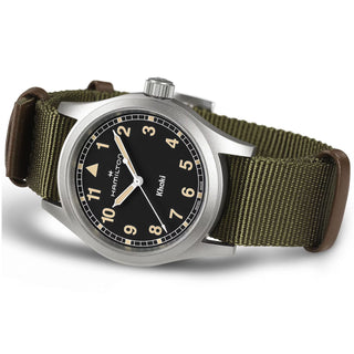 Hamilton - Khaki Field 38 mm Quartz Green NATO Strap - H69401930